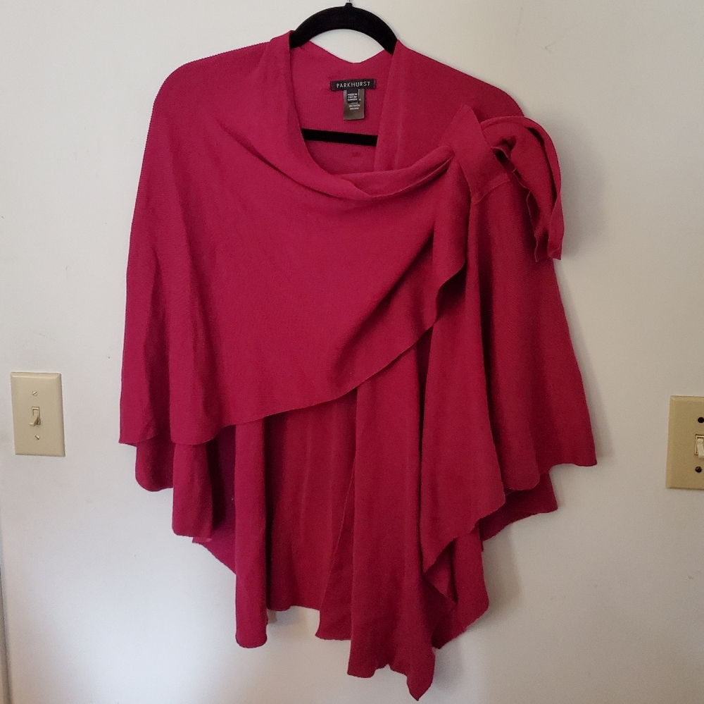 Soft Magenta Shawl